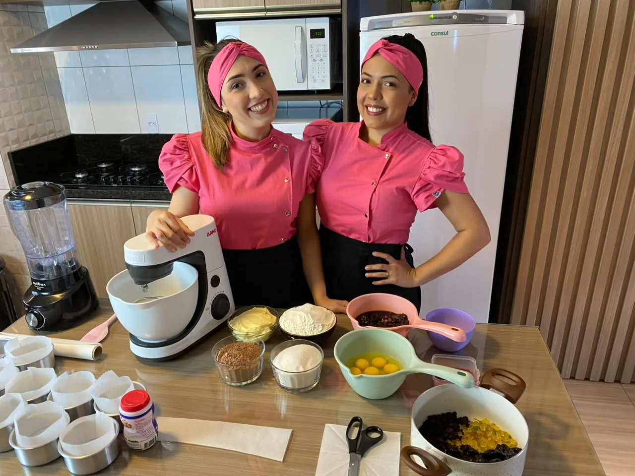 Produção na cozinha