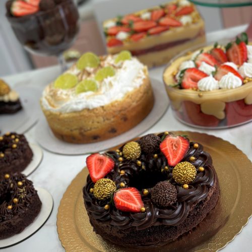 4 – Sobremesas Natalinas com Brownie 4 - Sobremesas Natalinas com Brownie